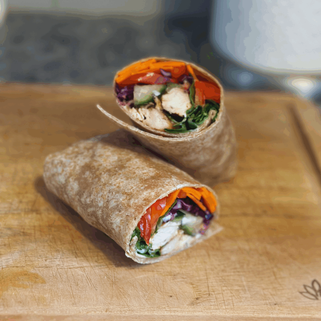 Rainbow Veggie Wraps Recipe