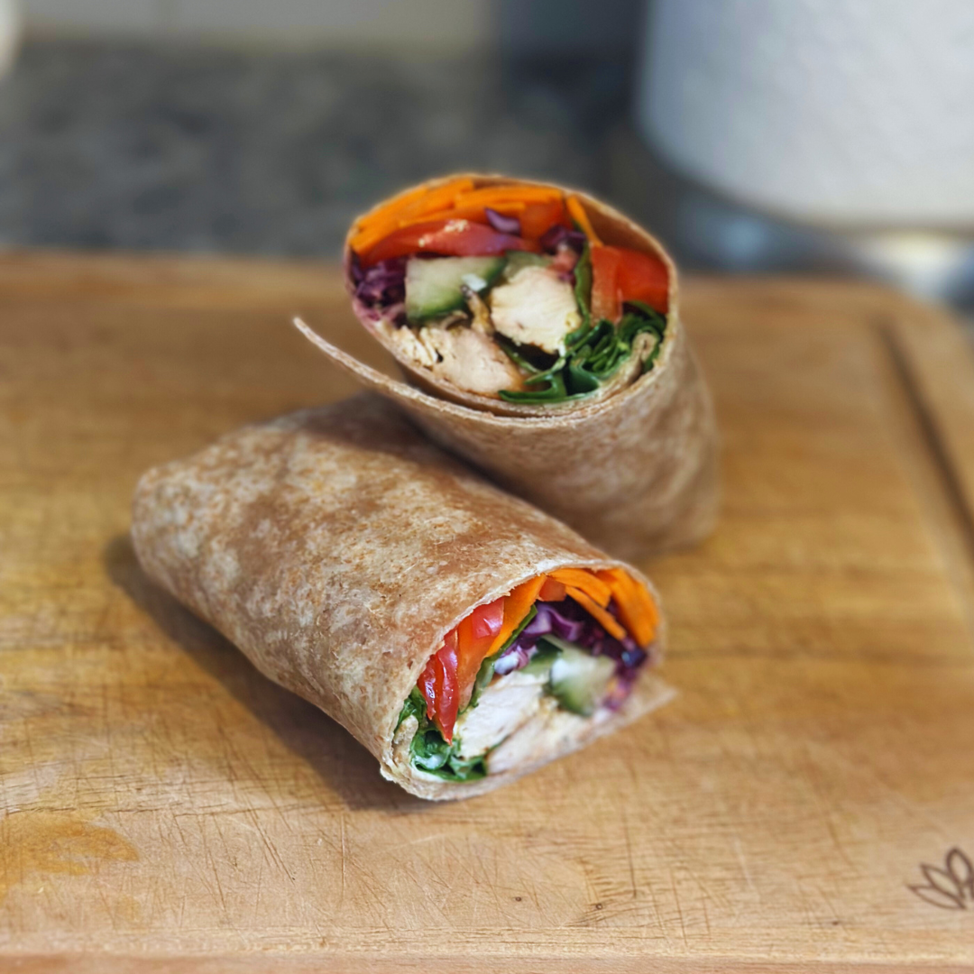 Rainbow Veggie Wraps Recipe